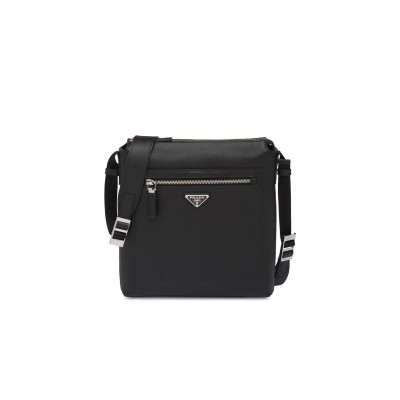 PRADA SAFFIANO LEATHER CROSSBODY BAG 2VG062 (27*26*7cm)